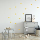Set of 50 polka dots | Wall pattern