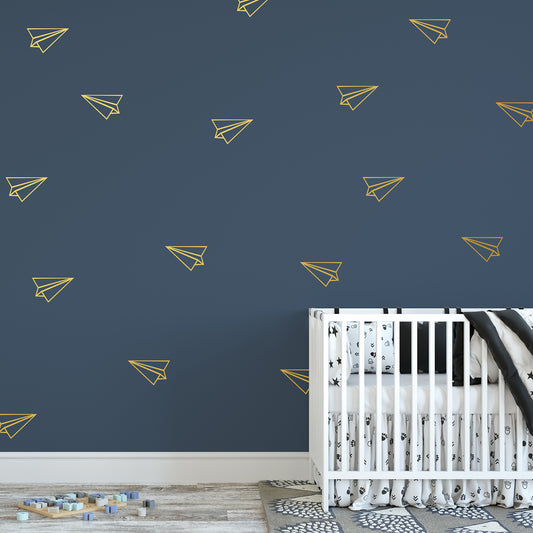 Paper aeroplanes | Wall pattern-Repeating pattern-Adnil Creations