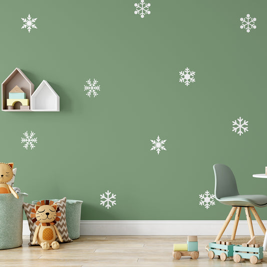 Winter snowflakes | Wall pattern