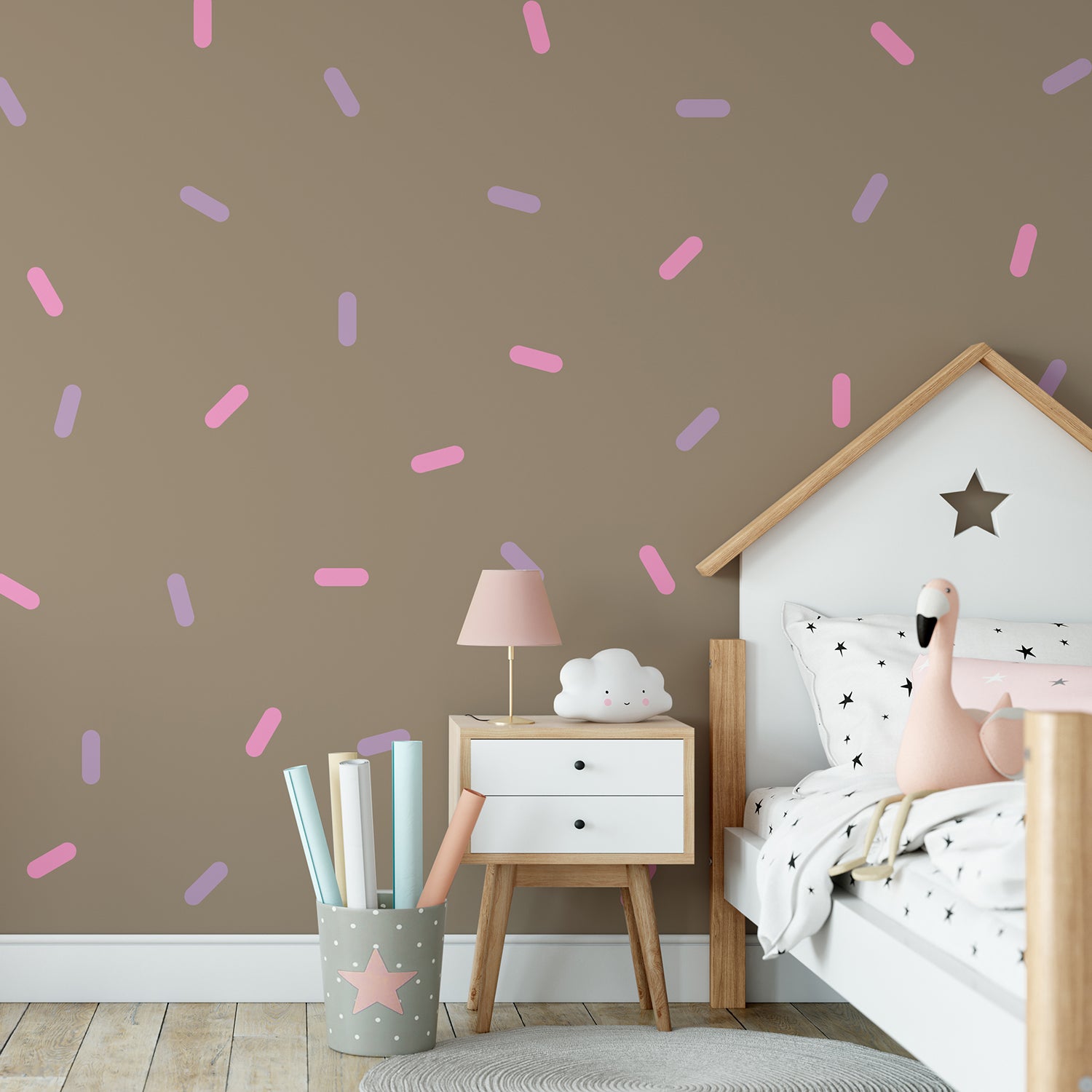 Sugar sprinkles | Wall pattern-Repeating pattern-Adnil Creations