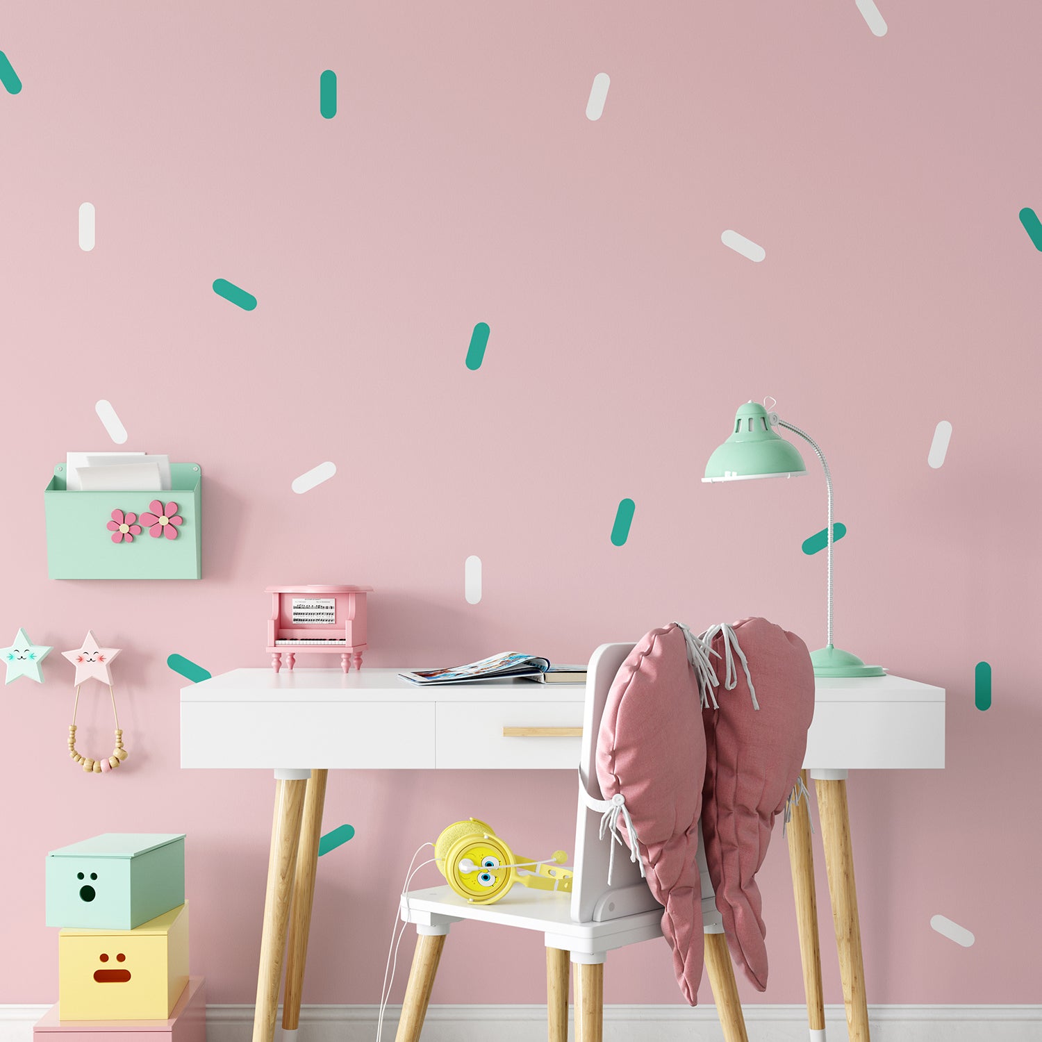 Sugar sprinkles | Wall pattern-Repeating pattern-Adnil Creations