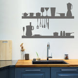 Kitchen objects | Wall decal - Adnil Creations