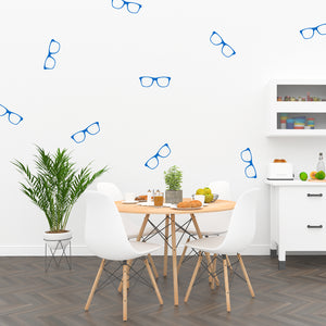 Set of 50 hipster glasses | Wall pattern