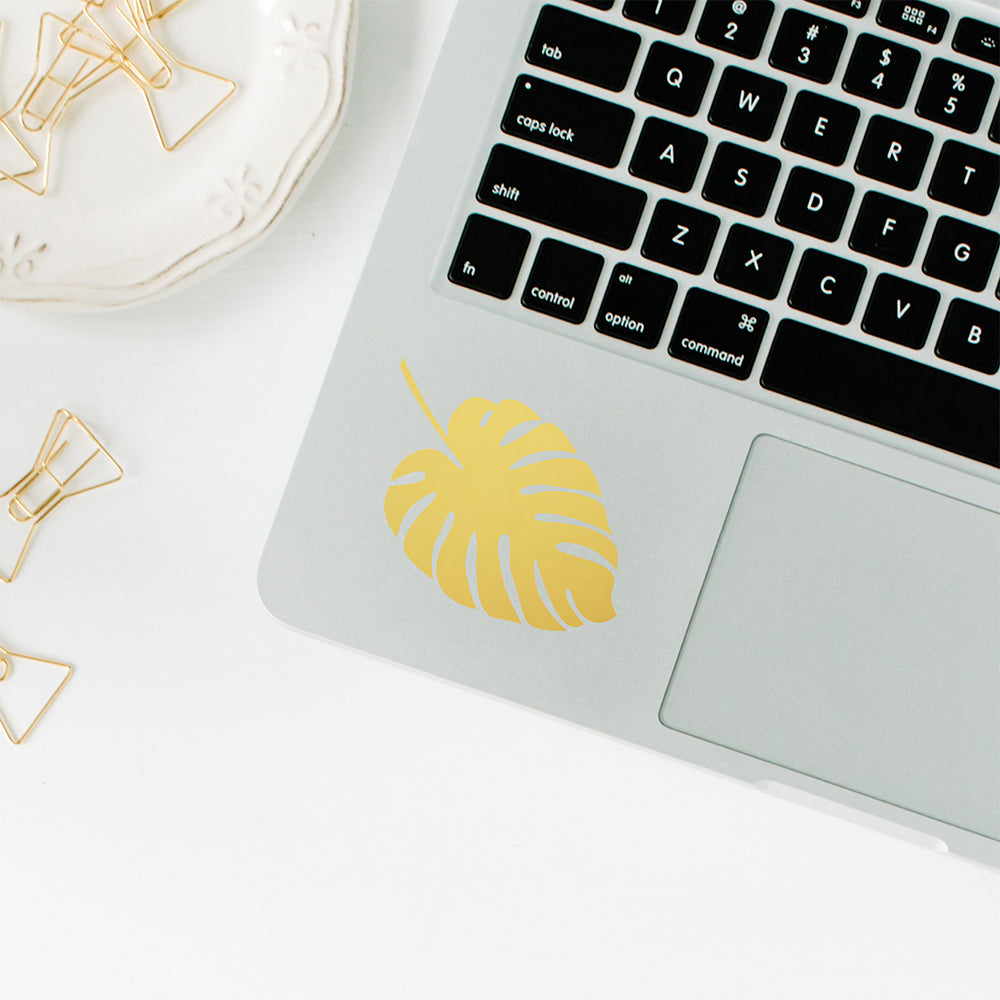 Monstera leaf | Trackpad decal - Adnil Creations