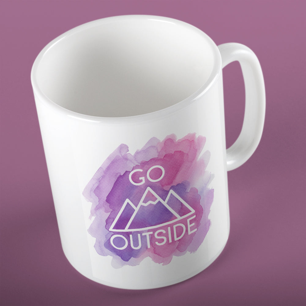 Go outside | Ceramic mug - Adnil Creations