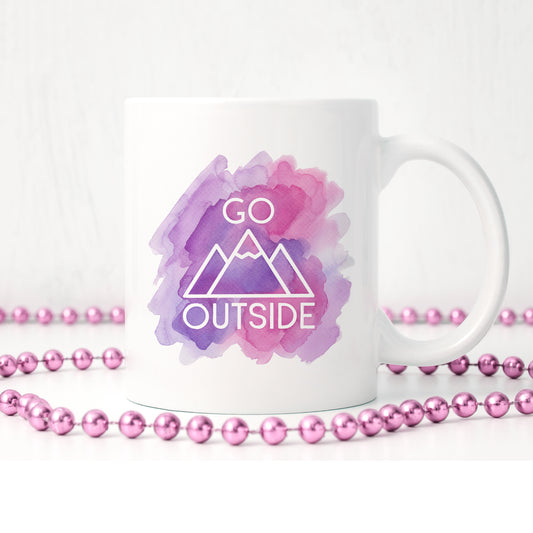 Go outside | Ceramic mug - Adnil Creations