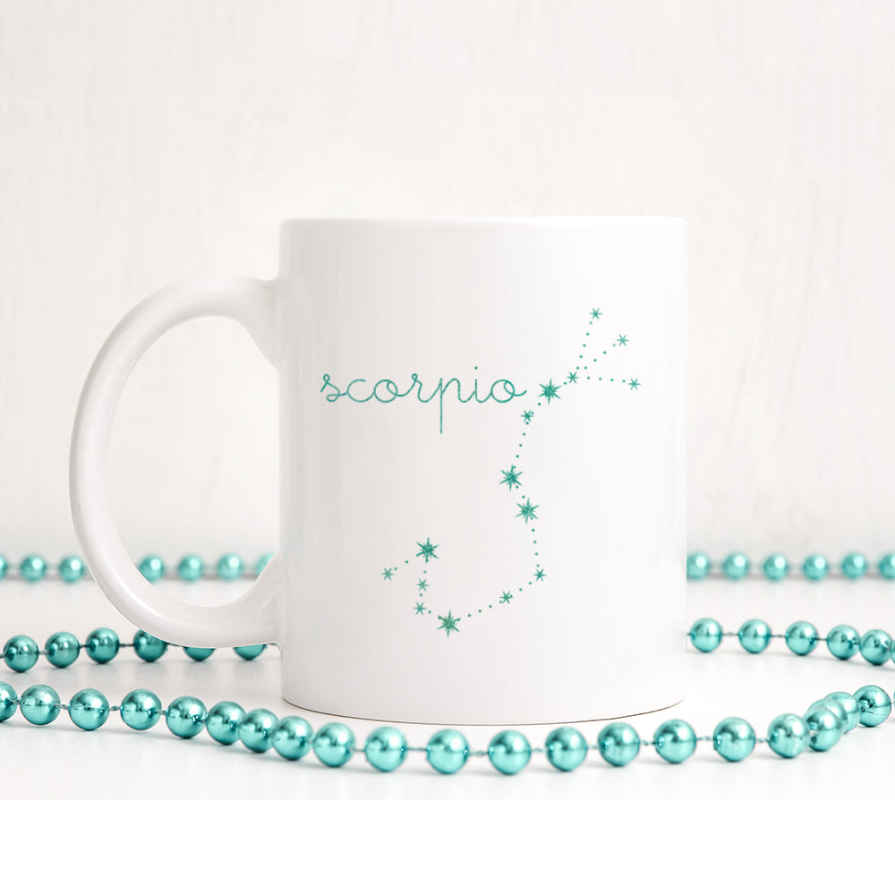 Scorpio constellation | Ceramic mug