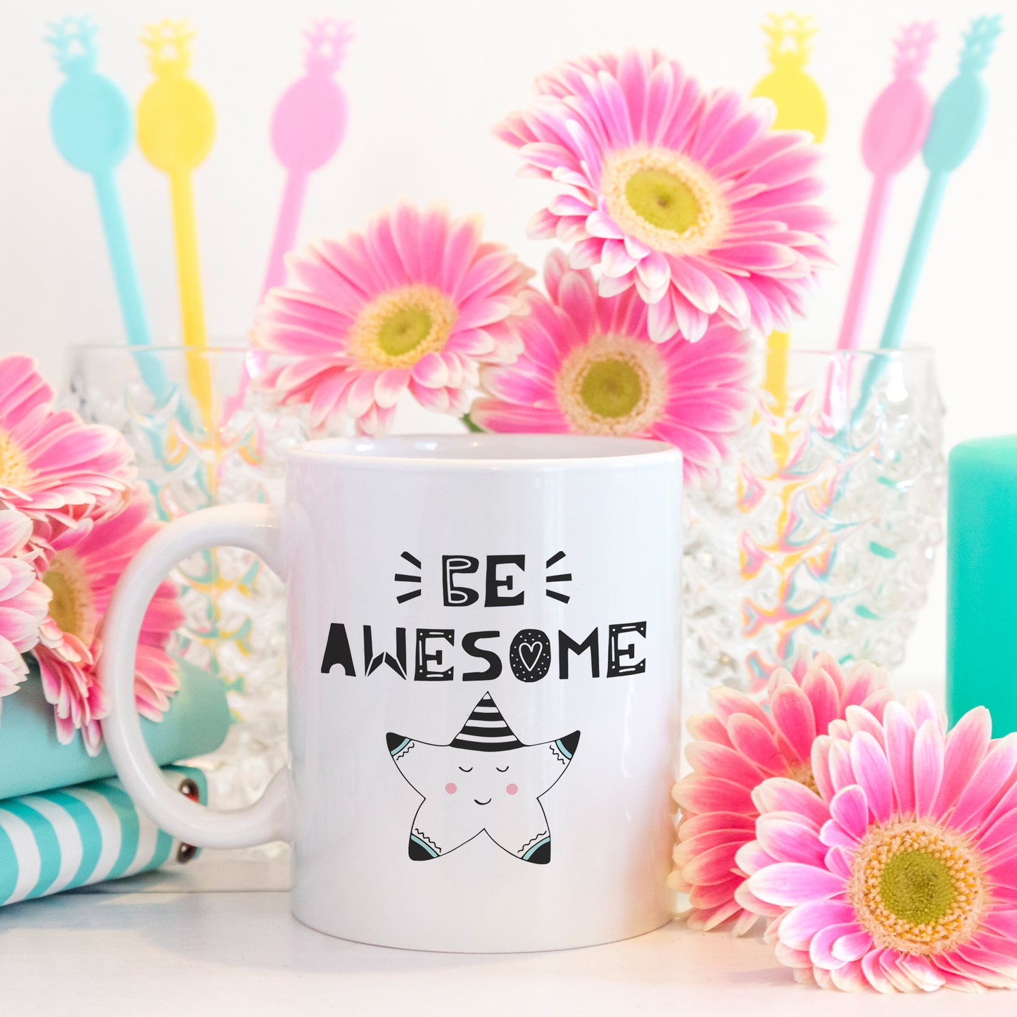 Be awesome | Ceramic mug