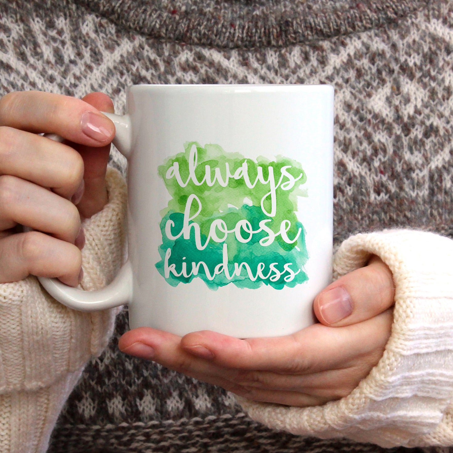 Always choose kindness | Ceramic mug - Adnil Creations