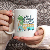 Aloha with camper | Ceramic mug