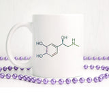 Adrenaline molecule | Ceramic mug