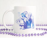 Alice and the door | Ceramic mug