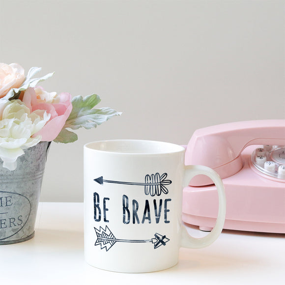 Be brave | Ceramic mug
