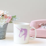 Watercolour unicorn | Ceramic mug - Adnil Creations