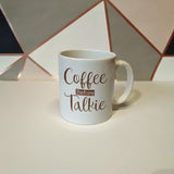 Coffee before talkie | Ceramic mug