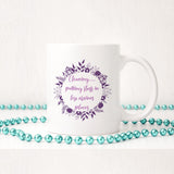 Cleaning: Putting stuff in less obvious places | Ceramic mug