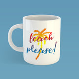 Beach please! | Ceramic mug - Adnil Creations