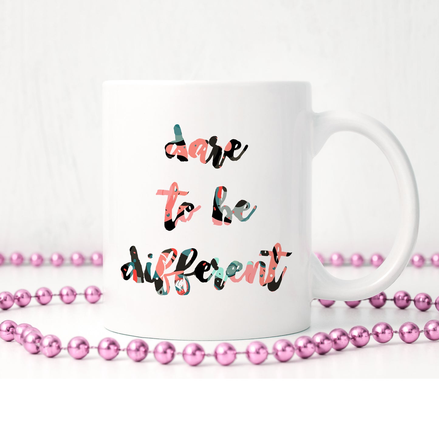 Dare to be different | Ceramic mug