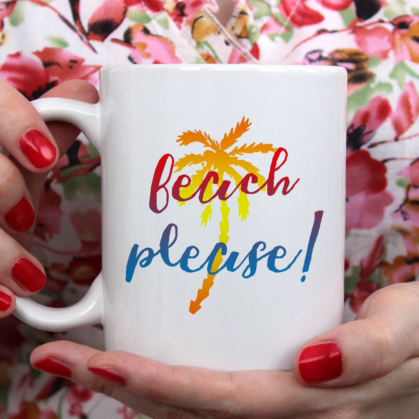 Beach please! | Ceramic mug - Adnil Creations