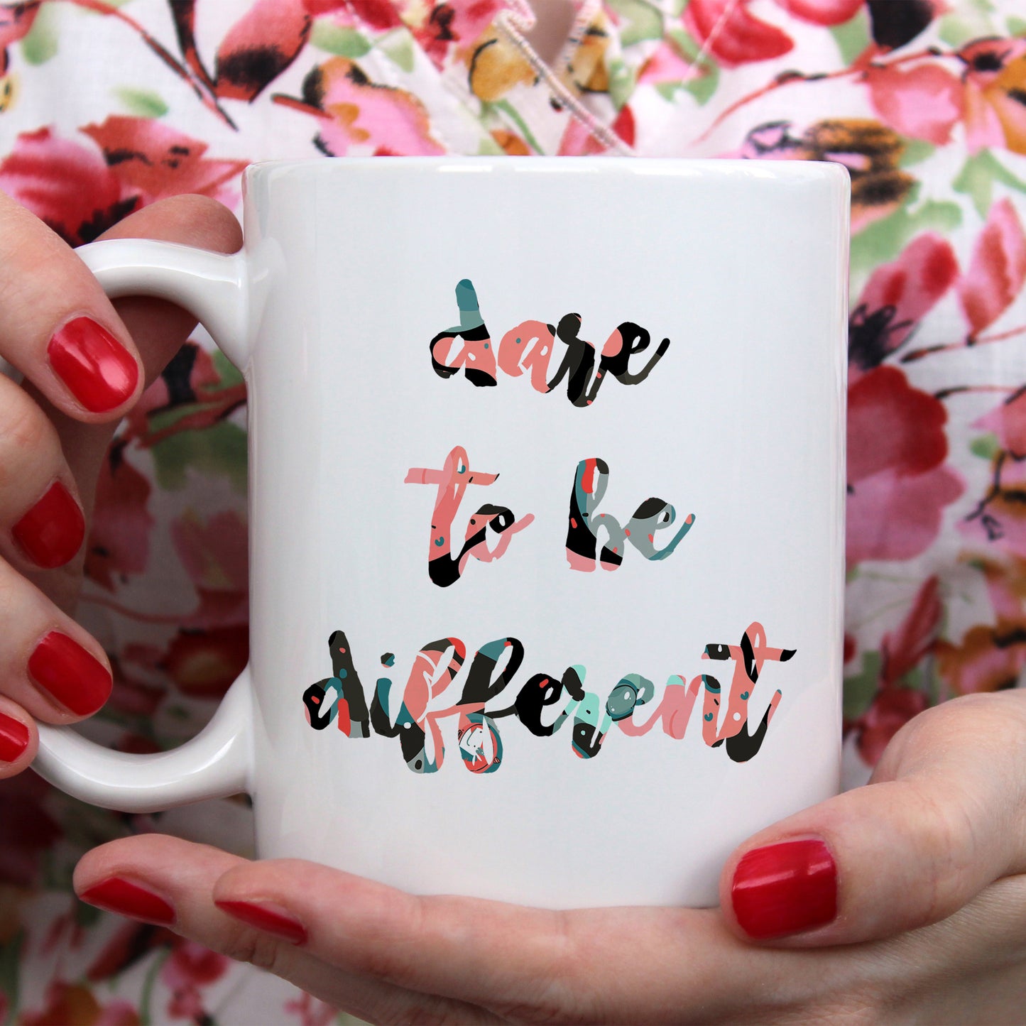 Dare to be different | Ceramic mug