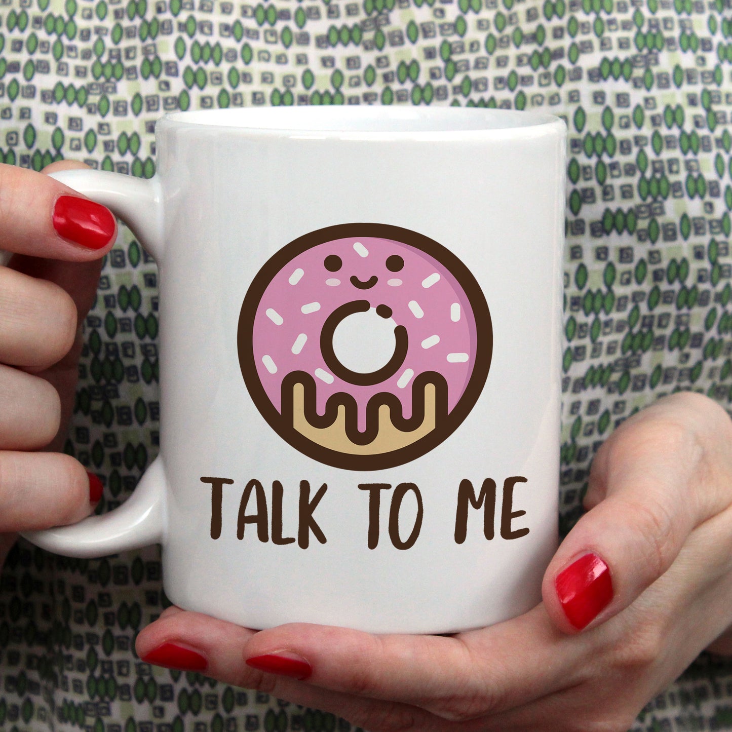 Donut talk to me | Ceramic mug