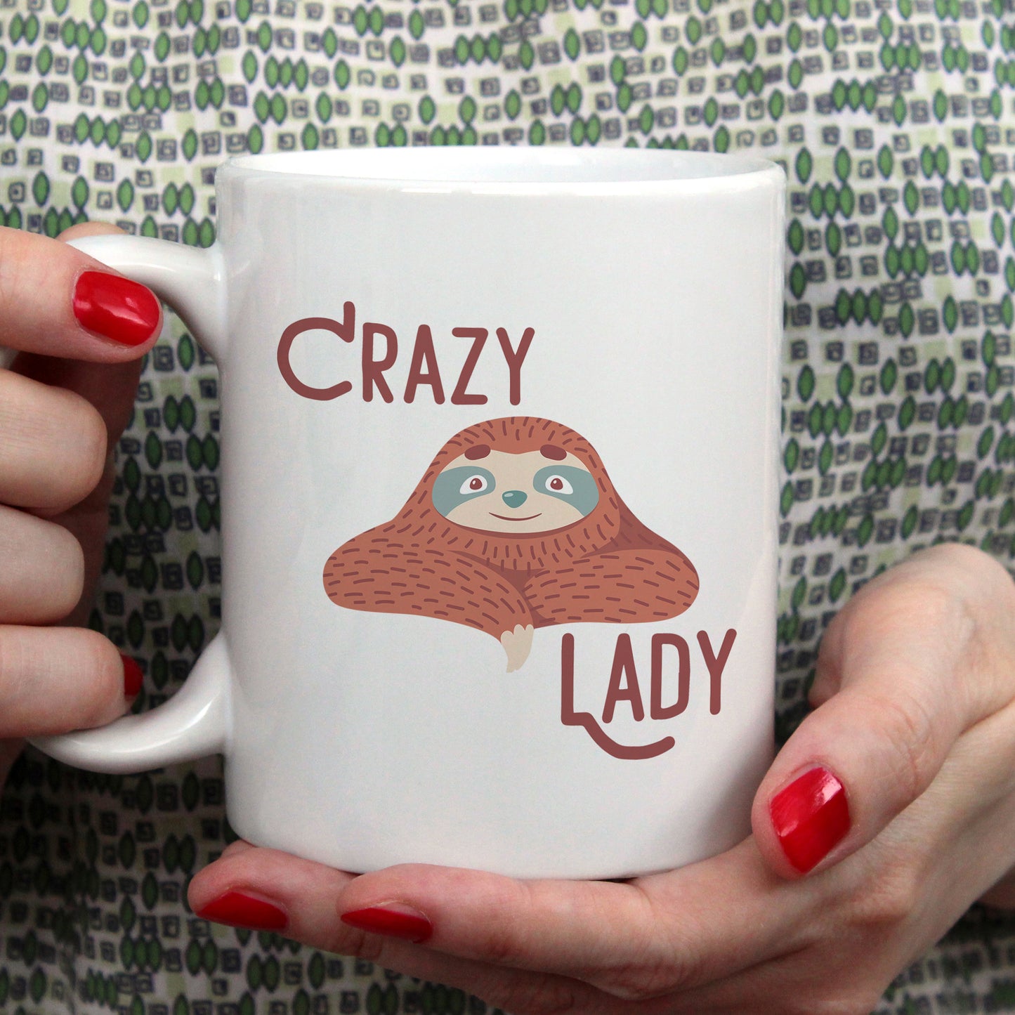 Crazy sloth lady | Ceramic mug