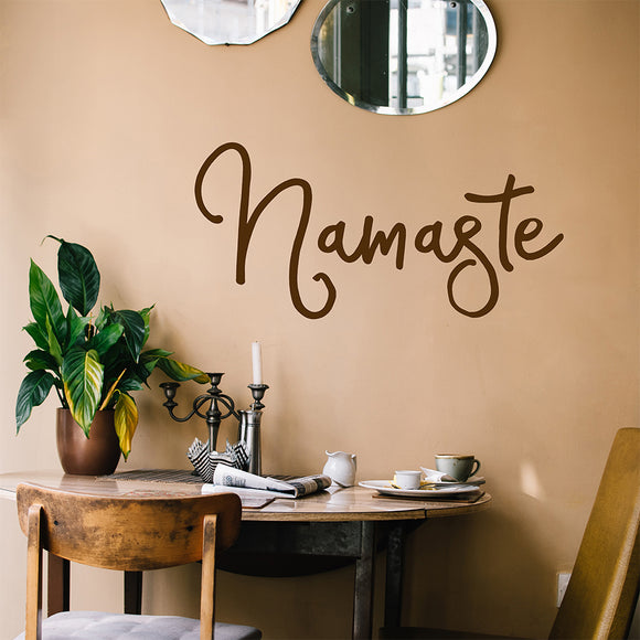 Namaste | Wall quote - Adnil Creations