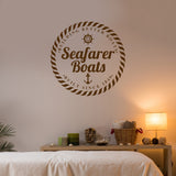 Seafarer boats | Wall decal - Adnil Creations