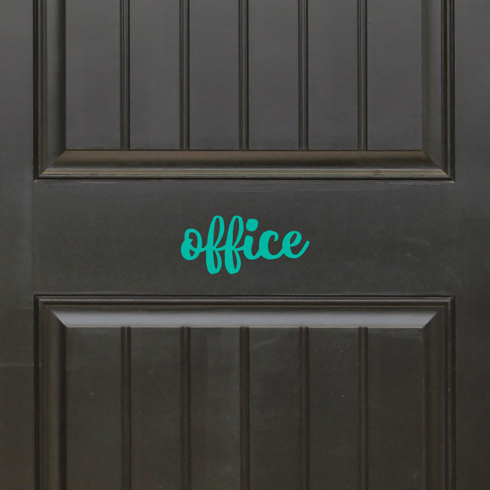 Office | Door decal - Adnil Creations