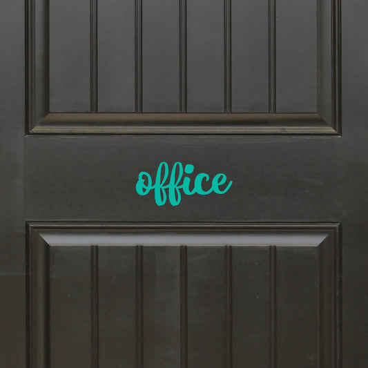 Office | Door decal - Adnil Creations