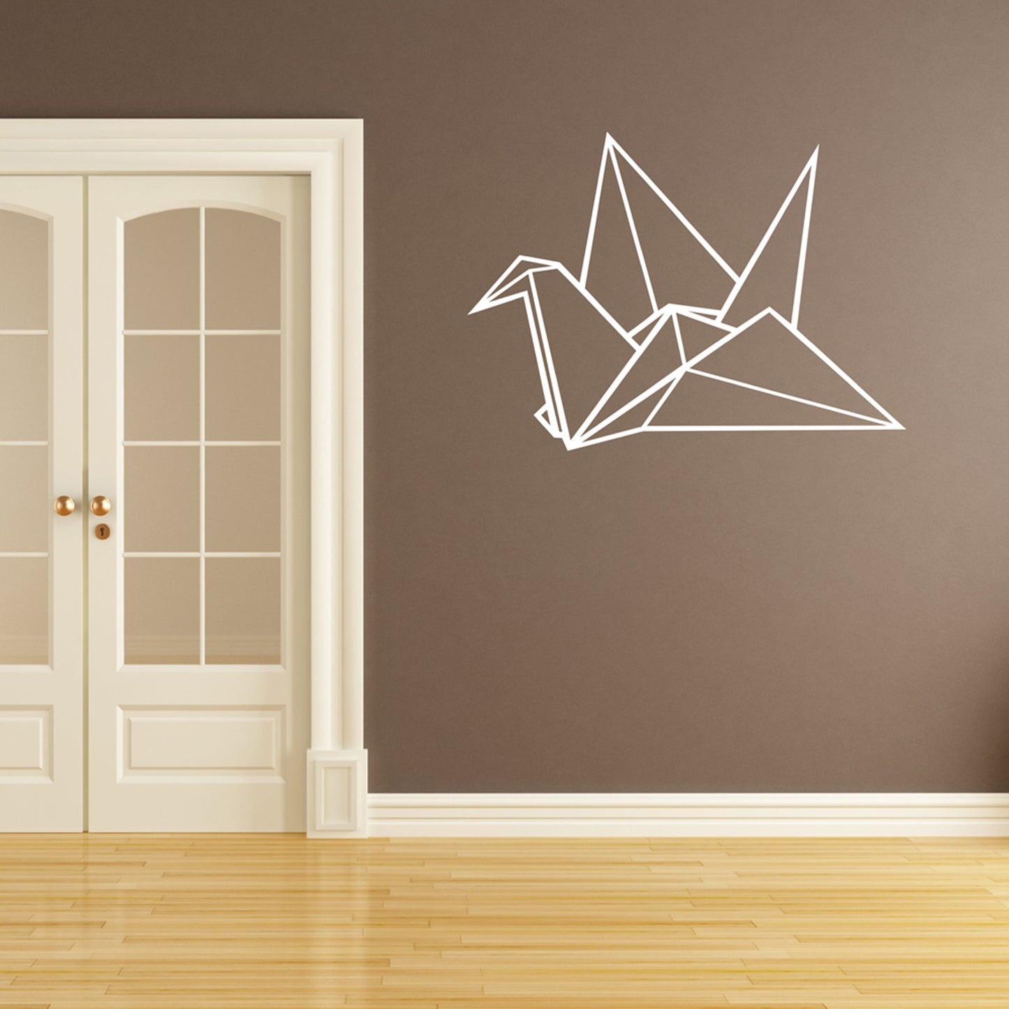 Origami crane | Wall decal