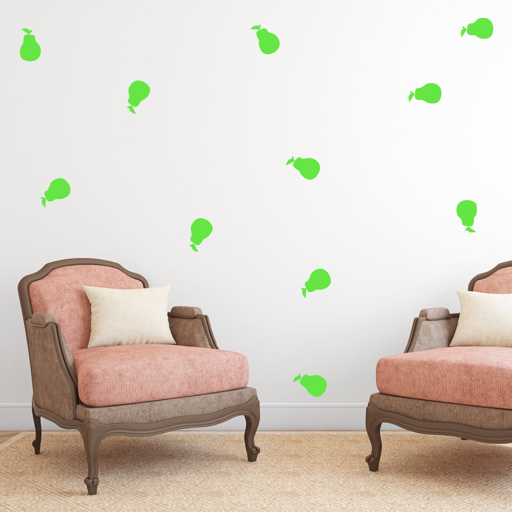 Set of 50 pears | Wall pattern - Adnil Creations