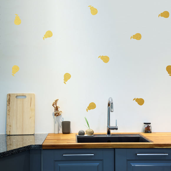 Set of 50 pears | Wall pattern - Adnil Creations