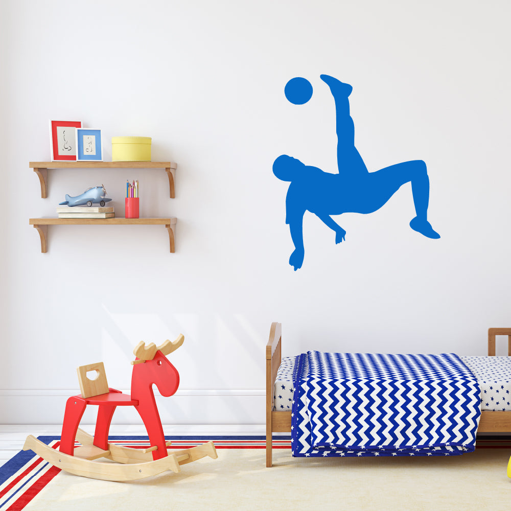 Football overhead kick | Wall decal - Adnil Creations