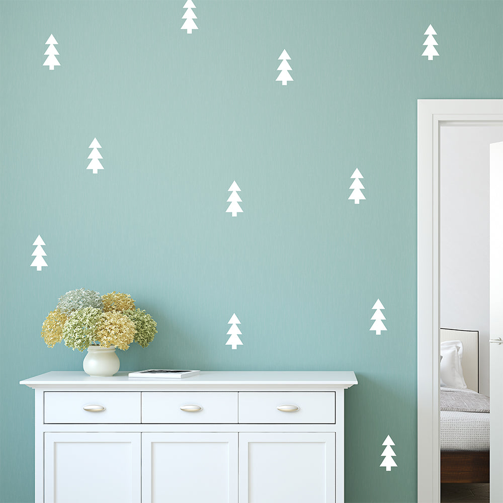 Set of 50 pine trees | Wall pattern - Adnil Creations