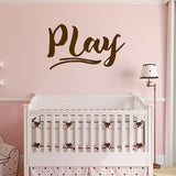 Play | Wall quote - Adnil Creations