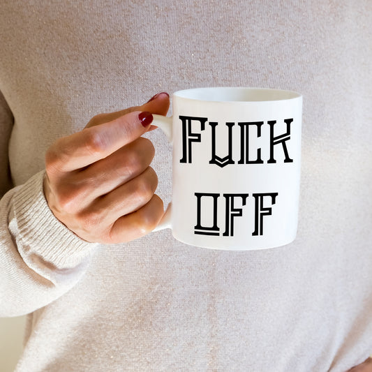 Fuck off | Ceramic mug - Adnil Creations