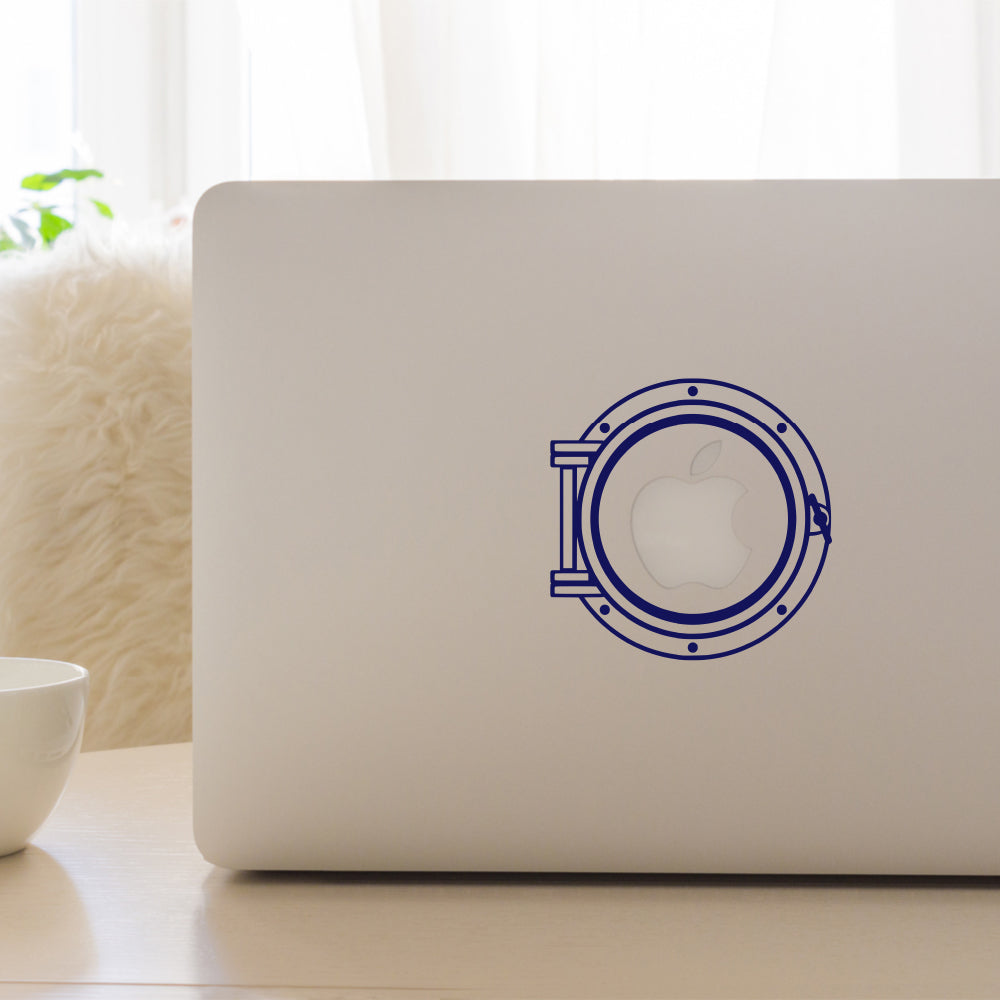 Porthole | Laptop decal - Adnil Creations