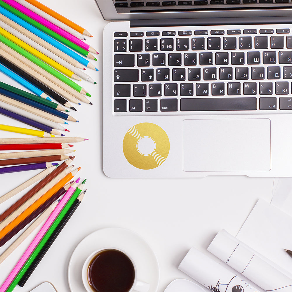 Vinyl record | Trackpad decal - Adnil Creations