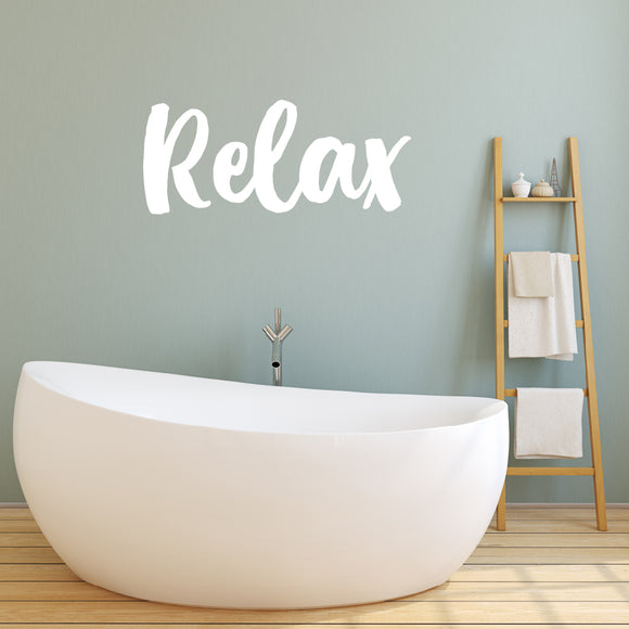 Relax | Wall quote - Adnil Creations