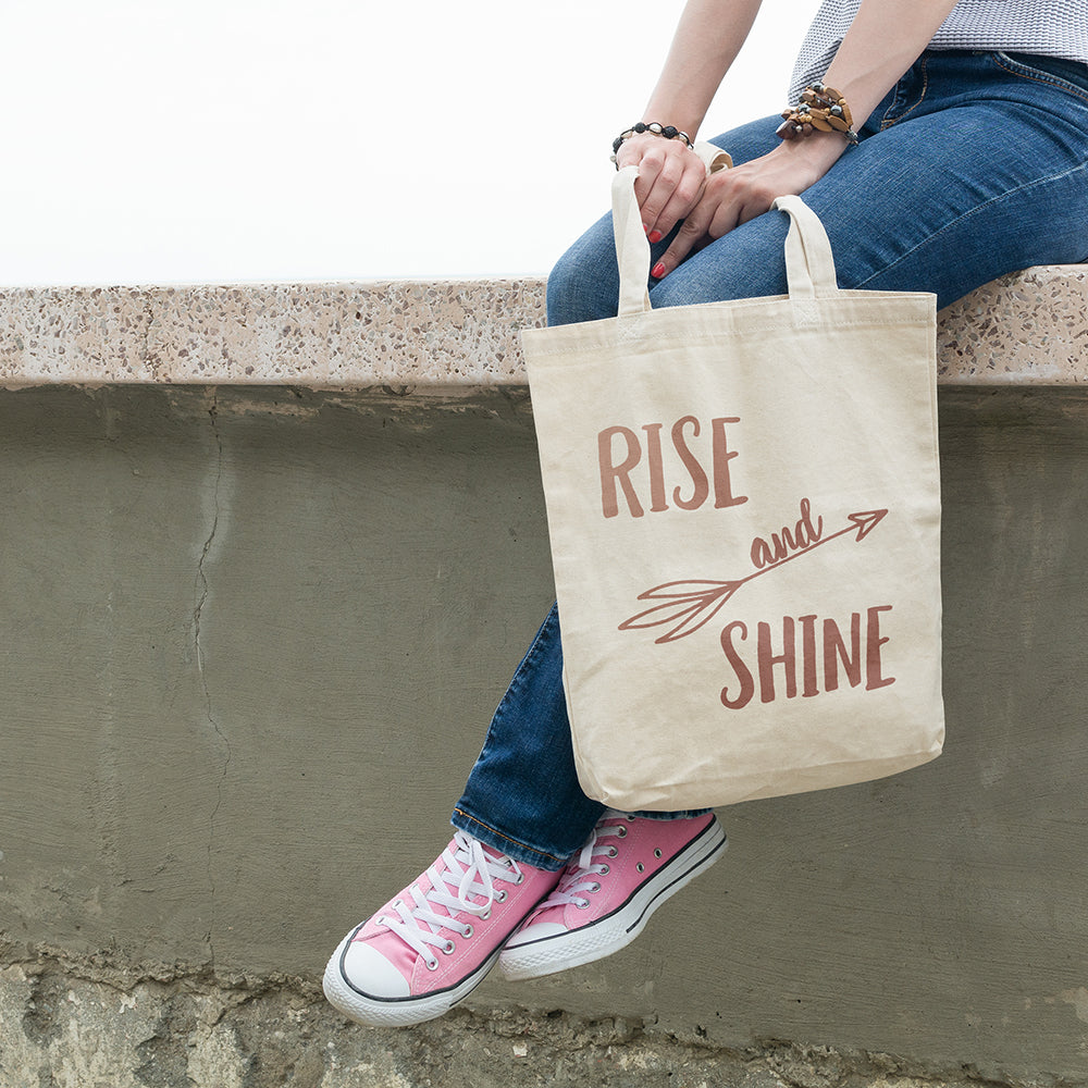 Rise and shine | 100% Cotton tote bag - Adnil Creations