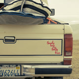 Sandy toes salty kisses | Bumper sticker - Adnil Creations