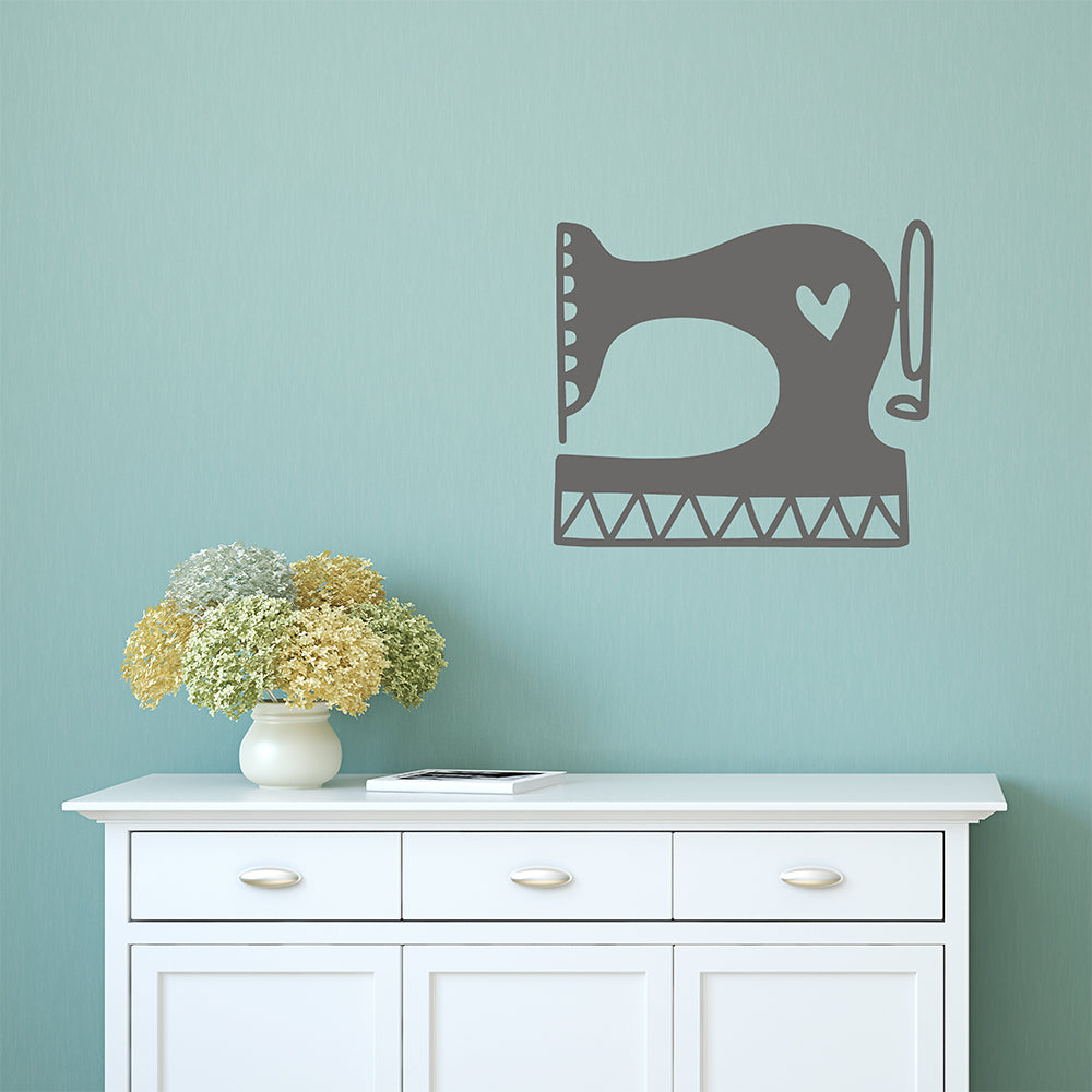 Sewing machine | Wall decal - Adnil Creations