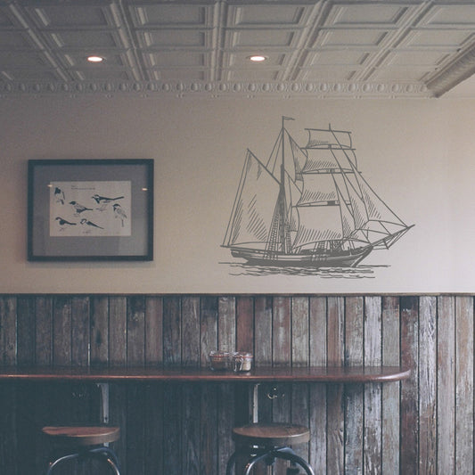 Galleon | Wall decal-Wall art-Adnil Creations