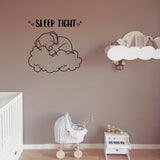 Sleep tight elephant | Wall decal - Adnil Creations