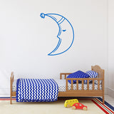 Sleepy Moon | Wall decal - Adnil Creations