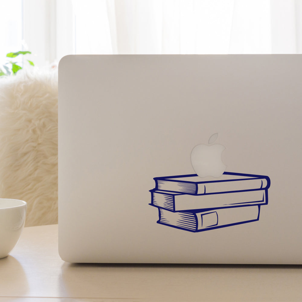 Stack of books | Teacher's pet | Laptop decal - Adnil Creations