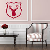 Stag and shield | Wall decal - Adnil Creations