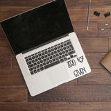 Zero fox given | Trackpad decal - Adnil Creations