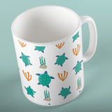 Cute turtles pattern | Ceramic mug - Adnil Creations